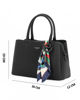 Immagine di BORSA A MANO 2MANICI C/CHARM+FOULARD