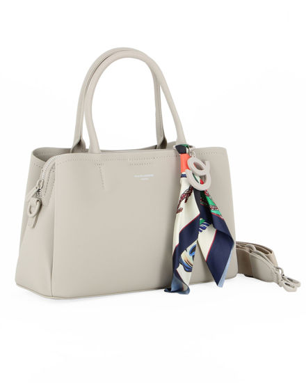 Immagine di BORSA A MANO 2MANICI C/CHARM+FOULARD