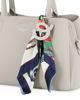 Immagine di BORSA A MANO 2MANICI C/CHARM+FOULARD
