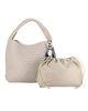 Immagine di BORSA A SPALLA 1MAN.INTRECC. C/FOULARD