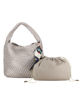 Immagine di BORSA A SPALLA 1MAN.INTRECC. C/FOULARD
