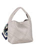 Immagine di BORSA A SPALLA 1MAN.INTRECC. C/FOULARD