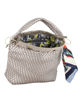 Immagine di BORSA A SPALLA 1MAN.INTRECC. C/FOULARD
