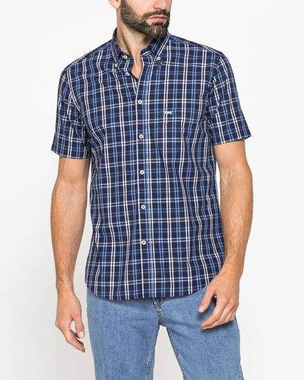 Immagine di CARRERA - Camicia manica corta botton down con taschino