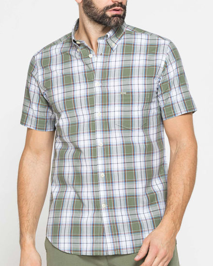 Immagine di CARRERA - Camicia manica corta botton down con taschino