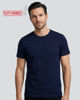 Immagine di BROKERS - Tshirt mezza manica scollo girocollo in BAMBOO blu