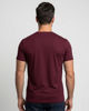 Immagine di BROKERS - Tshirt mezza manica scollo girocollo in BAMBOO bordeaux