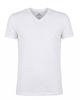 Immagine di BROKERS - Tshirt mezza manica scollo a V in BAMBOO bianca