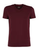 Immagine di BROKERS - Tshirt mezza manica scollo a V in BAMBOO bordeaux