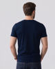 Immagine di BROKERS - Tshirt mezza manica scollo a V in BAMBOO blu
