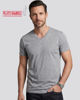 Immagine di BROKERS - Tshirt mezza manica scollo a V in BAMBOO grigio