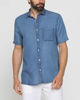 Immagine di CARRERA - Camicia jeans manica corta blu chiaro