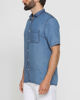 Immagine di CARRERA - Camicia jeans manica corta blu chiaro
