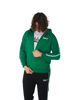 Immagine di CARLSBERG - Felpa verde full zip con bande e cappuccio