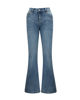 Immagine di BACHATA - Jeans a zampa denim blu medio