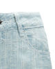 Immagine di BACHATA - Bermuda blu jeans finto strappato