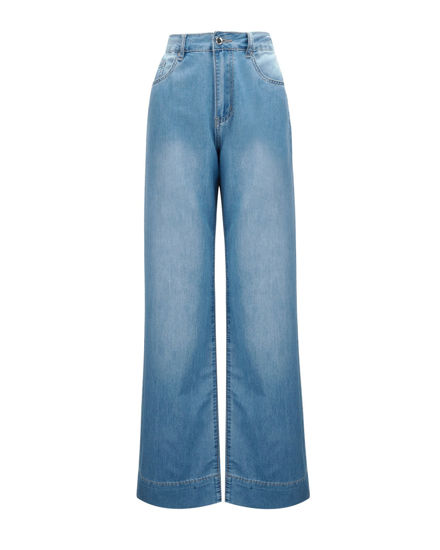 Immagine di BACHATA - Jeans wide leg blu chiaro