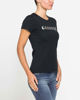 Immagine di CARRERA - TSHIRT NERA DA DONNA MANICA CORTA