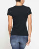 Immagine di CARRERA - TSHIRT NERA DA DONNA MANICA CORTA