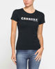 Immagine di CARRERA - TSHIRT NERA DA DONNA MANICA CORTA