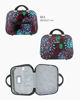 Immagine di TROLLEY ABS FANT.FIORI+FOGLIE 4R DOPPIE
