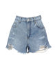 Immagine di BACHATA - Short blue jeans con rotture