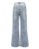 Immagine di BACHATA - Jeans wide leg azzurro chiaro con strass