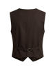 Immagine di BACHATA - Gilet marrone da donna