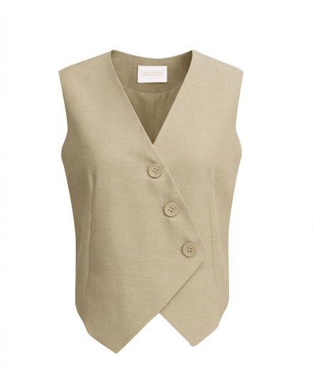 Immagine di BACHATA - Gilet beige da donna