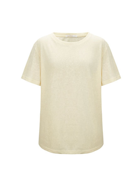 Immagine di BACHATA - Tshirt manica corta beige