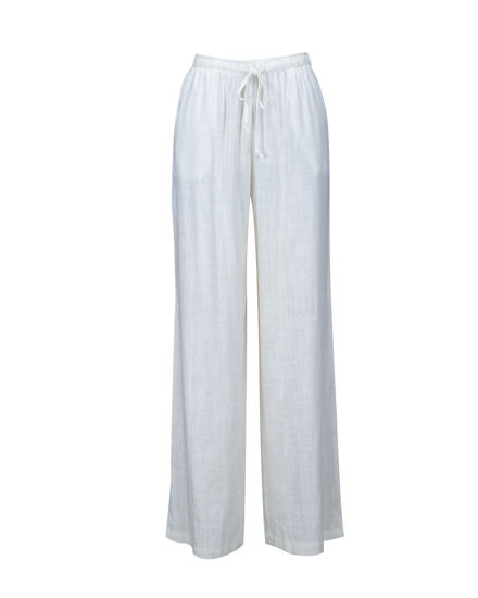 Immagine di BACHATA -Pantalone bianco con tasche