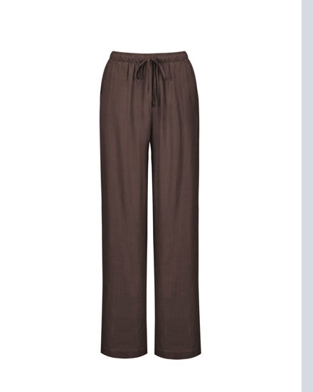 Immagine di BACHATA -Pantalone marrone con tasche