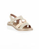 Immagine di MISS GLOBO - Sandalo beige con strappo e sottopiede in memory soft
