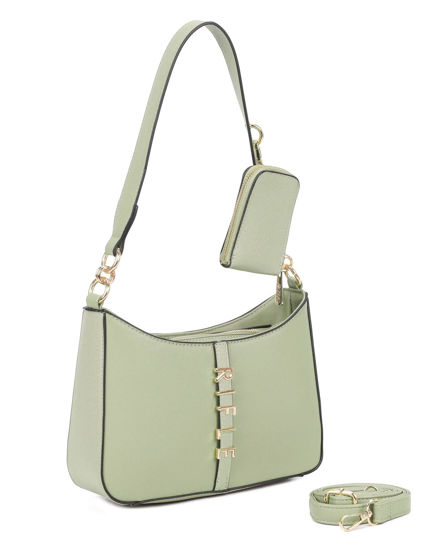 Immagine di BORSA A SPALLA C/LETTER.VERT+BORSELLINO