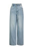 Immagine di BACHATA -Jeans wide leg denim chiaro
