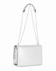 Immagine di CORTINA POLO STYLE - Borsa argento tracolla catena con borchiette sulla patta