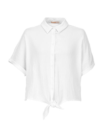 Immagine di BACHATA - Camicia a manica corta bianca