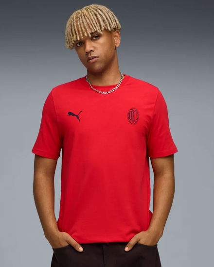 Immagine di T-SHIRT MM AC MILAN FTBLESS TEE RED-BLK