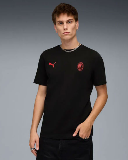 Immagine di T-SHIRT MM AC MILAN FTBLESS TEE BLK-RED