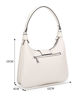 Immagine di RIFLE - Borsa hobo bag beige con fibbia