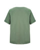 Immagine di BACHATA - Tshirt manica corta verde militare con scritta e stampa