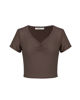 Immagine di BACHATA - Tshirt manica corta marrone