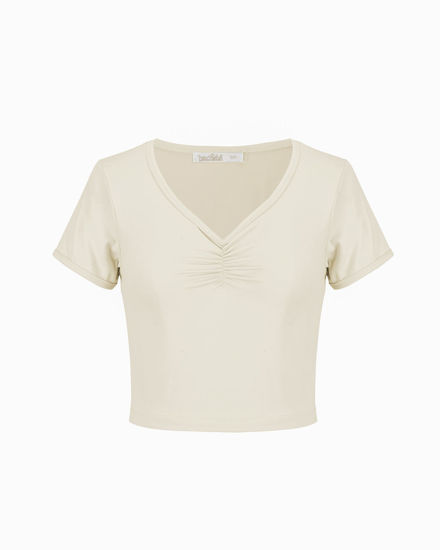 Immagine di BACHATA - Tshirt manica corta beige