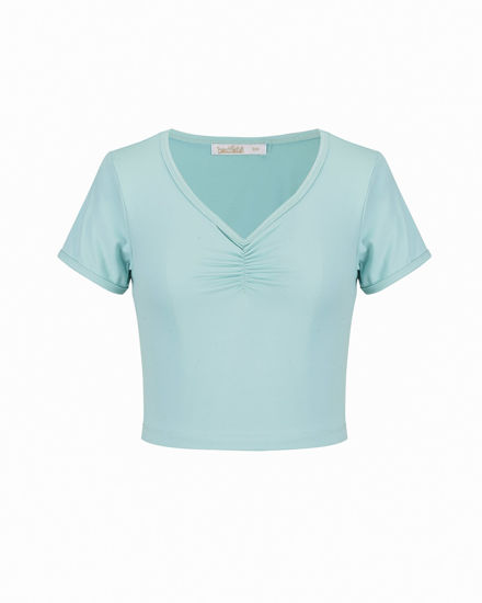 Immagine di BACHATA - Tshirt manica corta azzurro
