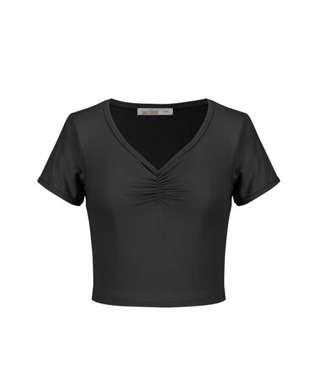 Immagine di BACHATA - Tshirt manica corta nera