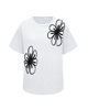 Immagine di BACHATA -Tshirt manica corta con stampa fiori