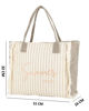 Immagine di BORSA MARE RIGHE VERT.SCRIT.SUMMER HELLO