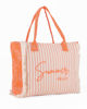 Immagine di BORSA MARE RIGHE VERT.SCRIT.SUMMER HELLO
