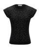 Immagine di BACHATA - Tshirt a manica corta con strass