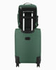 Immagine di JAGUAR - TROLLEY VERDE IN TESSUTO CON DOPPIA TASCA FRONTALE, COMBINAZIONE TSA E 4 RUOTE